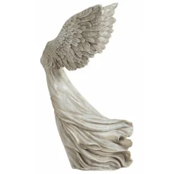 INTERIOR'S - Statue silhouette ailée à visser résine blanc - chic interior's