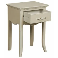 INTERIOR'S - Table de chevet 1 tiroir mdf beige - lubéron interior's