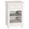 INTERIOR'S - Table de chevet mdf blanc - harmonie interior's