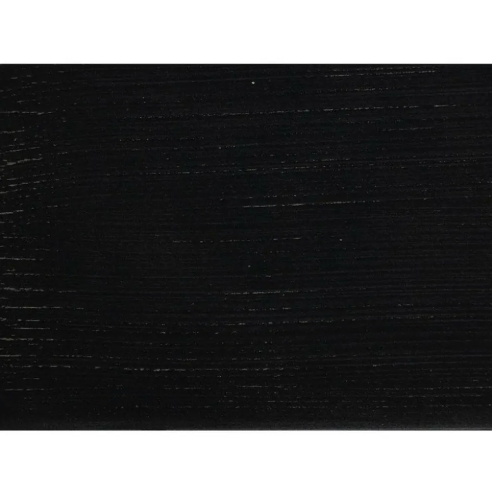 INTERIOR'S - Table de chevet ouvert 1 tiroir bois noir - esquisse interior's