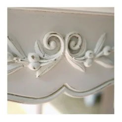 INTERIOR'S - Table de chevet 1 tiroir mdf blanc - romance interior's