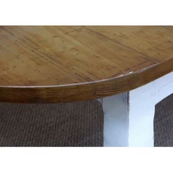 INTERIOR'S - Table ovale extensible bois blanc - provence interior's