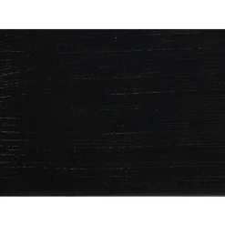 INTERIOR'S - Table rectangulaire extensible 10 personnes bois noir - esquisse interior's