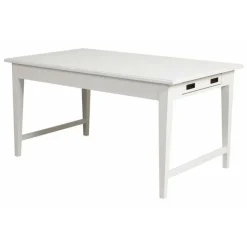 INTERIOR'S - Table rectangulaire bois blanc - rhode island interior's