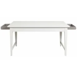 INTERIOR'S - Table rectangulaire bois blanc - rhode island interior's