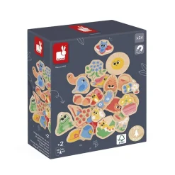 JANOD - Magnets jardin 24 pièces