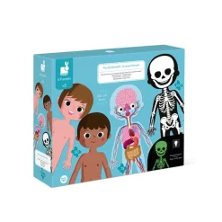 JANOD - Puzzle éducatif le corps humain