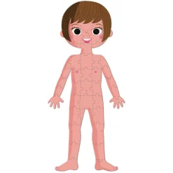 JANOD - Puzzle éducatif le corps humain