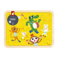 JANOD - Puzzle en bois c'est la fête 24 pièces