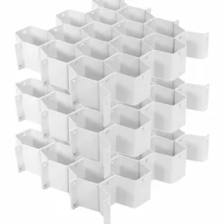 JE CHERCHE UNE IDEE - Séparateur de tiroir modulable 36 x 35 cm (lot de 3)