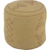 JLINE - Jline - pouf cylindre motifs ethniques en coton