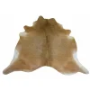 J-LINE - Tapis peau de vache beige 233 x 190 cm