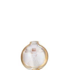 J-LINE - Vase chartistes en multicolore 14.5x4x15 cm