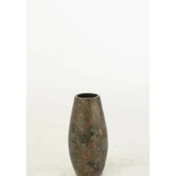 J-LINE - Vase en céramique marron de 18x18x39 cm