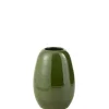 J-LINE - Vase en céramique vert 29x29x40 cm