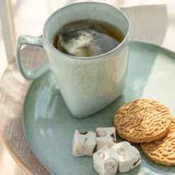 JOLIPA - Tasse eclaboussures menthe 9x10cm