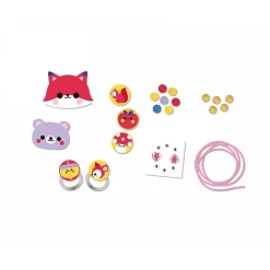JURATOYS-JANOD - Kit de création de bijoux en bois pour enfants - pretty forest