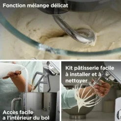 KENWOOD - Robot pâtissier 1000 w - 5 l