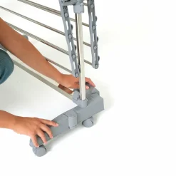 KITCHEN MOVE - Etendoir à linge extra gris acier 25m