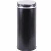 KITCHEN MOVE - Poubelle de cuisine automatique soho noir acier inoxydable 42 l
