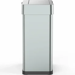 KITCHEN MOVE - Poubelle de cuisine automatique daytona argent acier inoxydable 60l