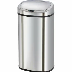 KITCHEN MOVE - Poubelle de cuisine automatique majestic argent acier inoxydable 68l