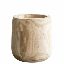 LA GREEN TOUCH - Cache-pot bois 29 cm