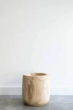 LA GREEN TOUCH - Cache-pot bois 29 cm