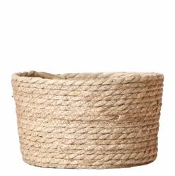 LA GREEN TOUCH - Panier reed tressé naturel - sierschaal