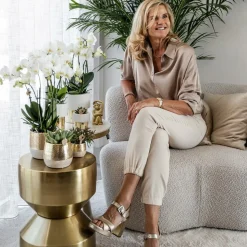 LA GREEN TOUCH - Pot décoratif elite or