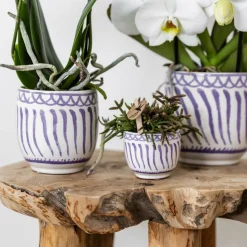 LA GREEN TOUCH - Pot décoratif granada - lilas