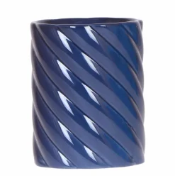 LA GREEN TOUCH - Pot décoratif candy bleu vibrant