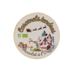 LA MAISON D'ARMORINE - Caramels tendres au chocolat à l'orange bio 40g