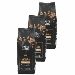 LA ROUTE DES SENS - Café en grains 100% arabica - la route des sens