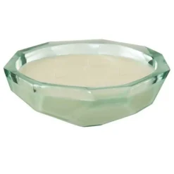 LANA DECO - Bougie déco "origami" 25cm transparent