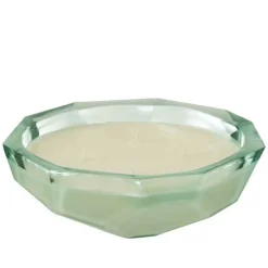 LANA DECO - Bougie déco "origami" 25cm transparent