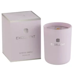 LANA DECO - Bougie parfumée en verre "excellent" 12cm siberia fir lilas