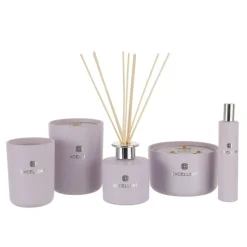 LANA DECO - Bougie parfumée en verre "excellent" 12cm siberia fir lilas