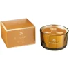 LANA DECO - Bougie parfumée "excellent" 13cm golden honey ocre