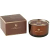 LANA DECO - Bougie parfumée "excellent" 13cm siberia fir marron
