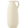 LANA DECO - Vase design en céramique "cruche" 35cm beige