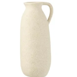 LANA DECO - Vase design en céramique "cruche" 35cm beige