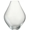 LANA DECO - Vase design en verre "cleo" 28cm transparent