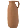 LANA DECO - Vase design en céramique "cruche" 37cm marron
