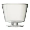 LANA DECO - Vase design en verre "olivia" 19cm transparent