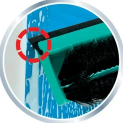 LEIFHEIT - Brosse de nettoyage de vitres manche télescopique 28 cm 51104