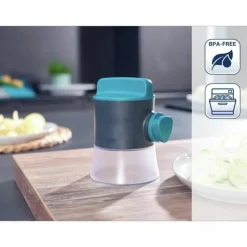 LEIFHEIT - Râpe à légumes à spirales manuelle inox 3 lames en 1