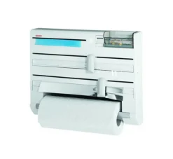 Leifheit dérouleur coupe film, papier, essuie tout blanc - 25723