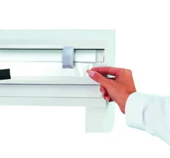 Leifheit dérouleur coupe film, papier, essuie tout blanc - 25723