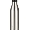 LES ARTISTES PARIS - Bouteille isotherme argentée 750 ml